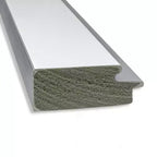Specchio da parete 81 x 81 cm senza bordo smussato - Quadrato moderno, include accessori per il montaggio