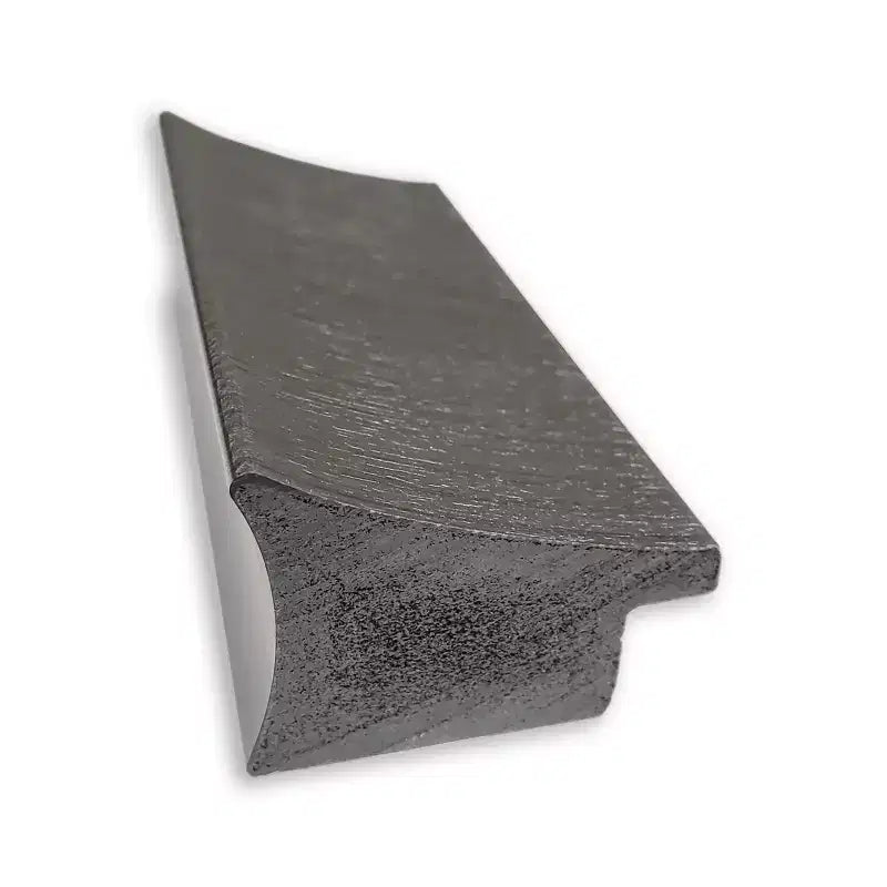 Specchio da parete elegante e sottile da 104 x 76 cm per bagno, finitura peltro - Include hardware di montaggio