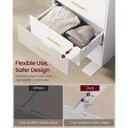Cassettiera per camera da letto, Comò per armadio, Stile moderno, Mobile TV per soggiorno, 6 cassetti