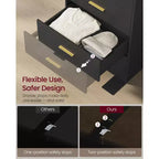 Cassettiera per camera da letto, Comò per armadio, Stile moderno, Mobile TV per soggiorno, 6 cassetti