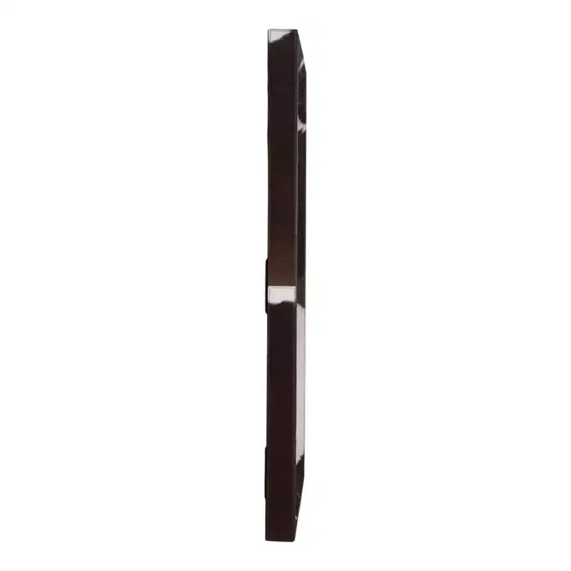 Specchio moderno a figura intera con cornice effetto mucca - Specchi decorativi da parete per bagno, camera da letto, soggiorno o corridoio - 23, Marrone e Bianco