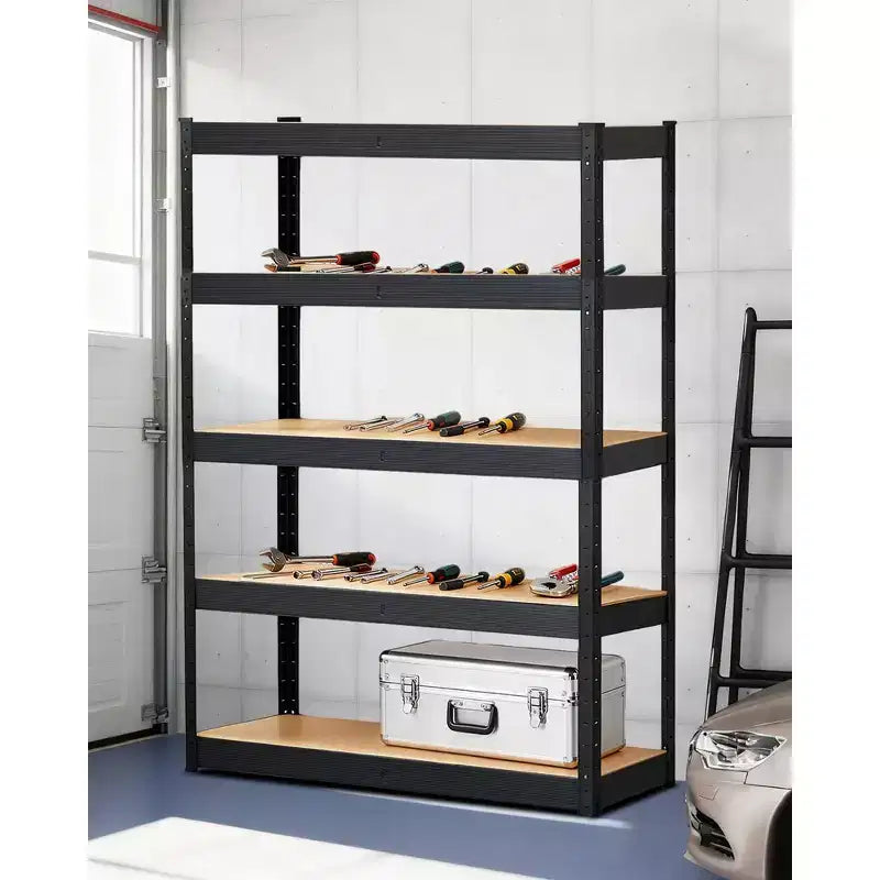 Scaffalature Resistenti, Capacità di Carico 900 kg, Scaffali multiuso per Garage, Magazzino, Dispensa