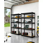 Scaffalature Resistenti, Capacità di Carico 900 kg, Scaffali multiuso per Garage, Magazzino, Dispensa