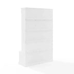 Bartlett Hall Tree Bianco - Seduta, Scarpiera, 3 Ganci Doppi