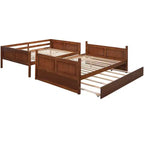 Letto a castello matrimoniale con letto estraibile singolo