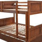 Letto a castello matrimoniale con letto estraibile singolo