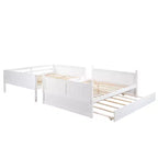 Letto a castello matrimoniale con letto estraibile singolo