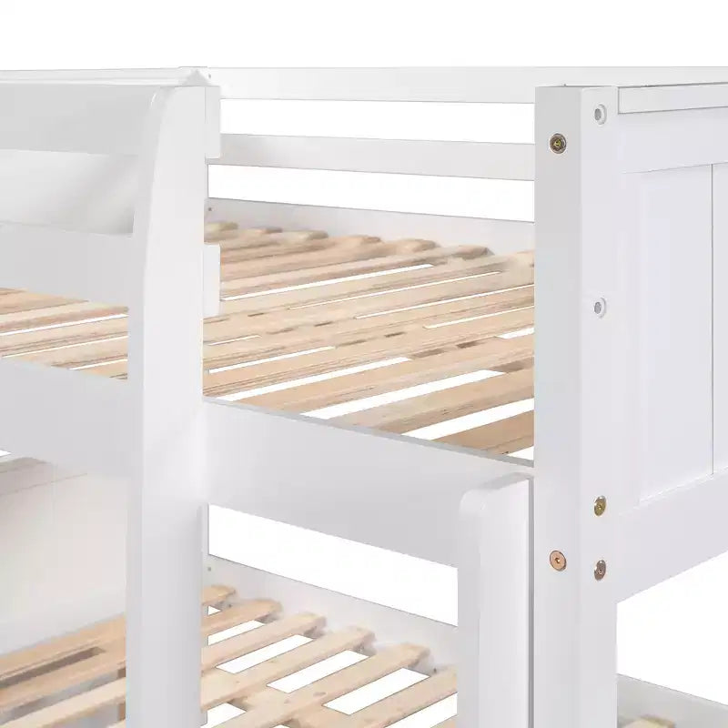 Letto a castello matrimoniale con letto estraibile singolo
