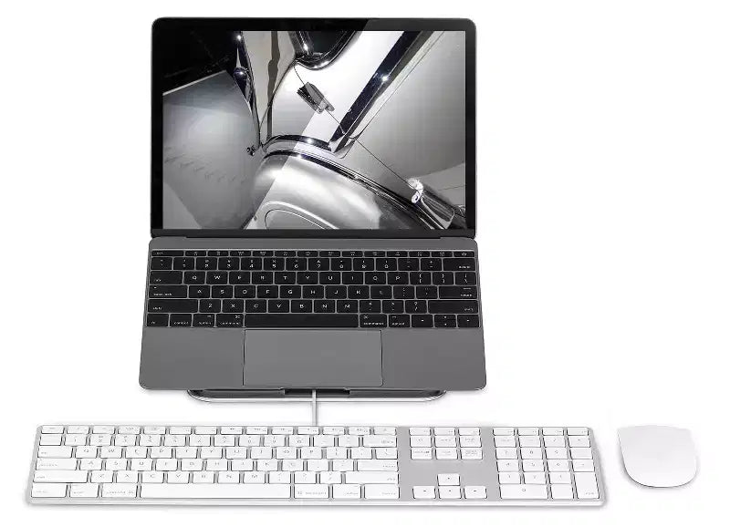 Supporto Inclinato per Laptop e Tablet | Supporto di Raffreddamento per Laptop MacBook, MacBook Pro, Chromebook, iPad Pro, Tavolette Grafiche con Schermi da 11 - 15 Pollici