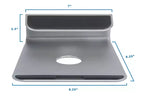 Supporto Inclinato per Laptop e Tablet | Supporto di Raffreddamento per Laptop MacBook, MacBook Pro, Chromebook, iPad Pro, Tavolette Grafiche con Schermi da 11 - 15 Pollici